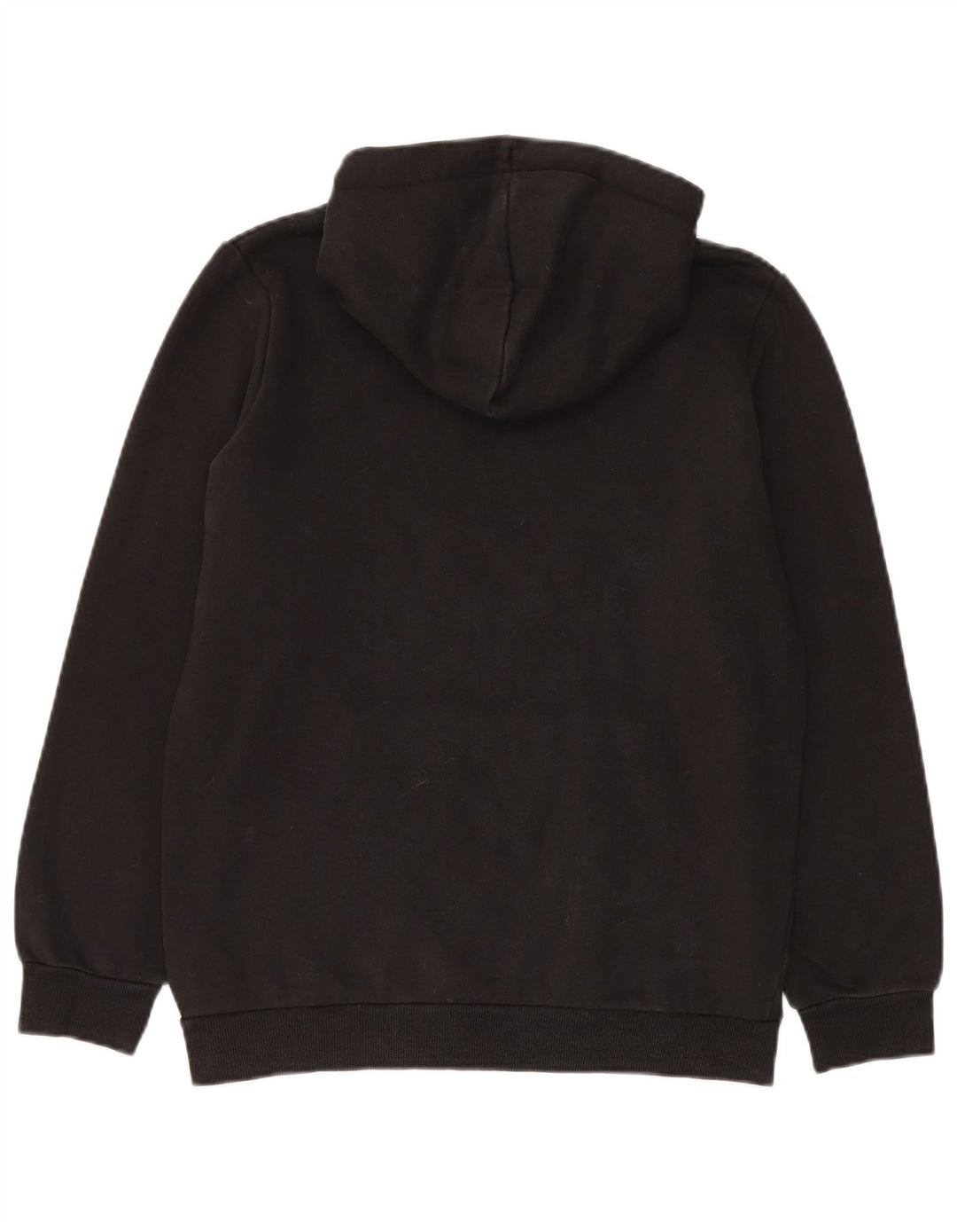 Puma Mens Hoodie Jumper Small Black Cotton