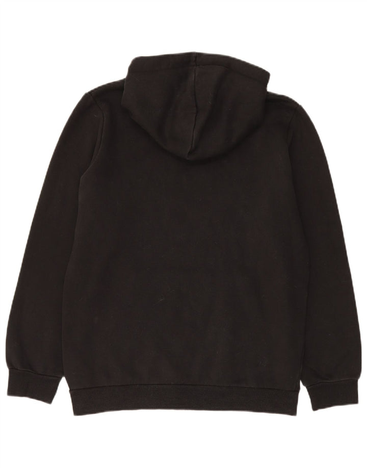 Puma Mens Hoodie Jumper Small Black Cotton