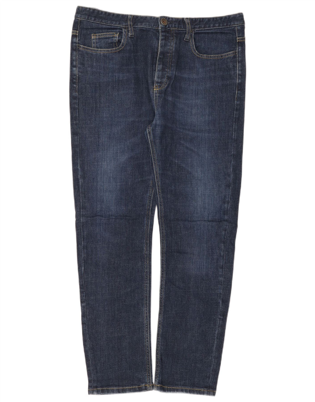Benetton Womens Slim Jeans W34 L28 Blue