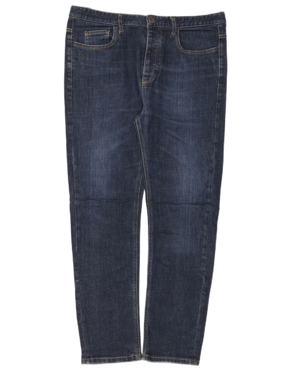 Benetton Womens Slim Jeans W34 L28 Blue
