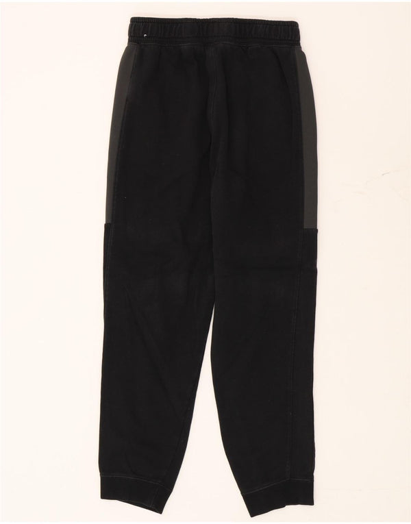 Nike Boys Tracksuit Trousers Joggers 13-14 Years XL Black Colourblock
