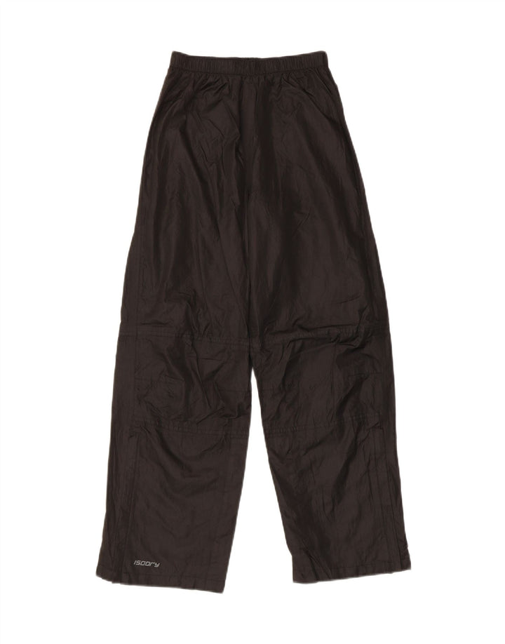 MOUNTAIN WAREHOUSE Boys Tracksuit Trousers 11-12 Years  Black Polyester Vintage Mountain Warehouse and Second-Hand Mountain Warehouse from Messina Hembry 
