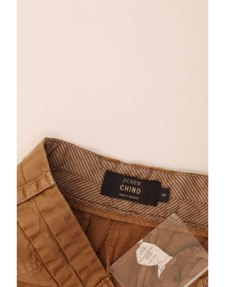 J. Crew Womens Chino Shorts US 6 Medium W32 Beige Cotton