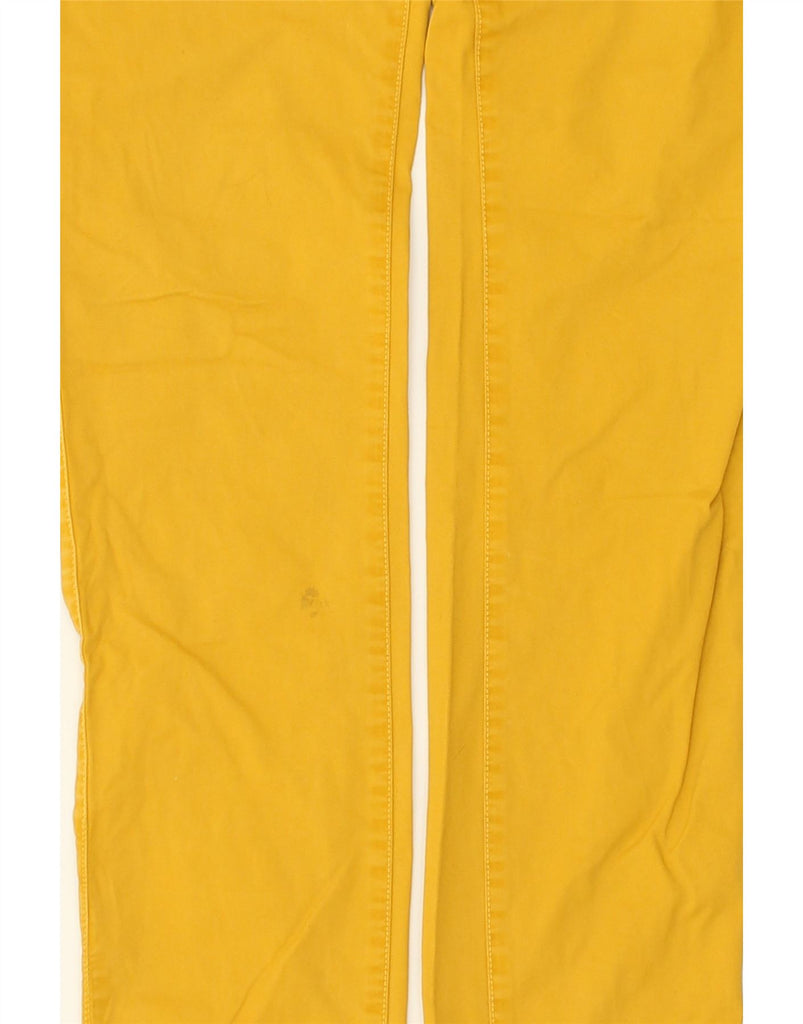 JULES Womens Sasha Slim Chino Trousers EU 38 Medium W30 L34  Yellow | Vintage Jules | Thrift | Second-Hand Jules | Used Clothing | Messina Hembry 