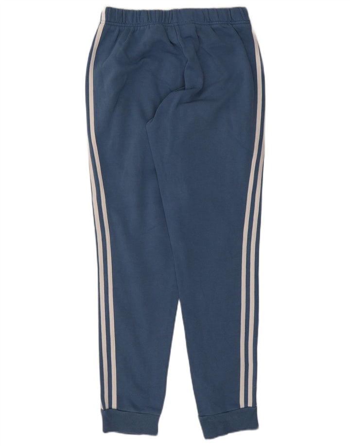 Adidas Mens Tracksuit Trousers Joggers Small Blue Cotton