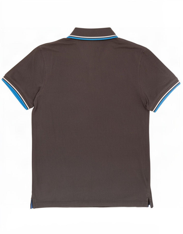 Diadora Mens Polo Shirt Small Grey Cotton
