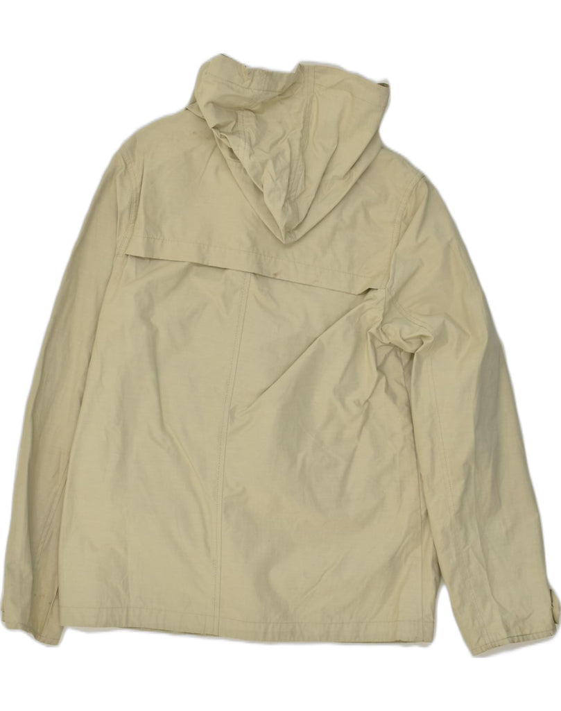 JACK WILLS Womens Hooded Duffle Jacket UK 10 Small Beige Cotton | Vintage Jack Wills | Thrift | Second-Hand Jack Wills | Used Clothing | Messina Hembry 