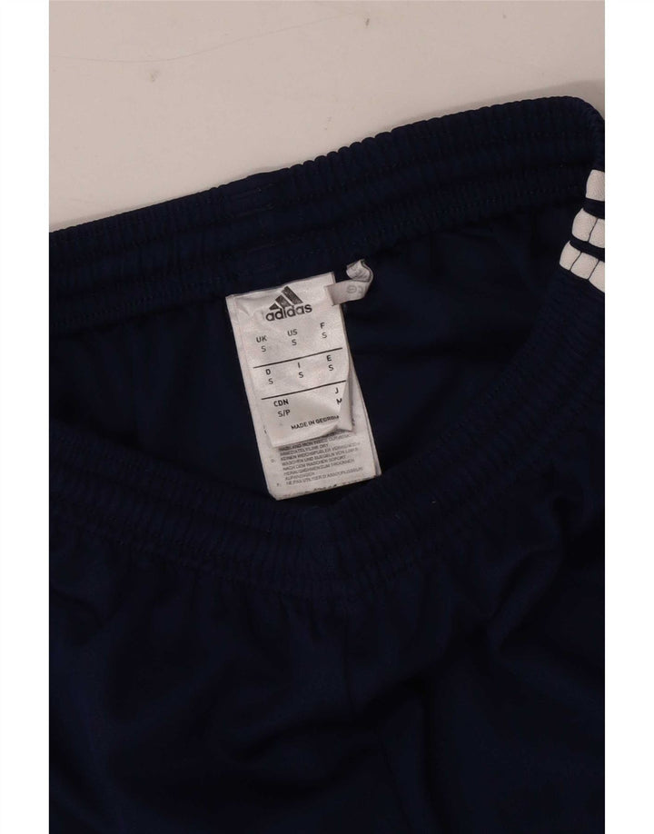 Adidas Mens Climalite Sport Shorts Small  Navy Blue Polyester