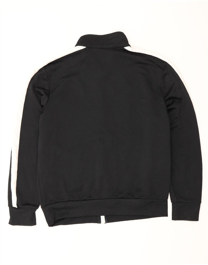 Puma Mens Tracksuit Top Jacket Medium Black Colourblock Polyester