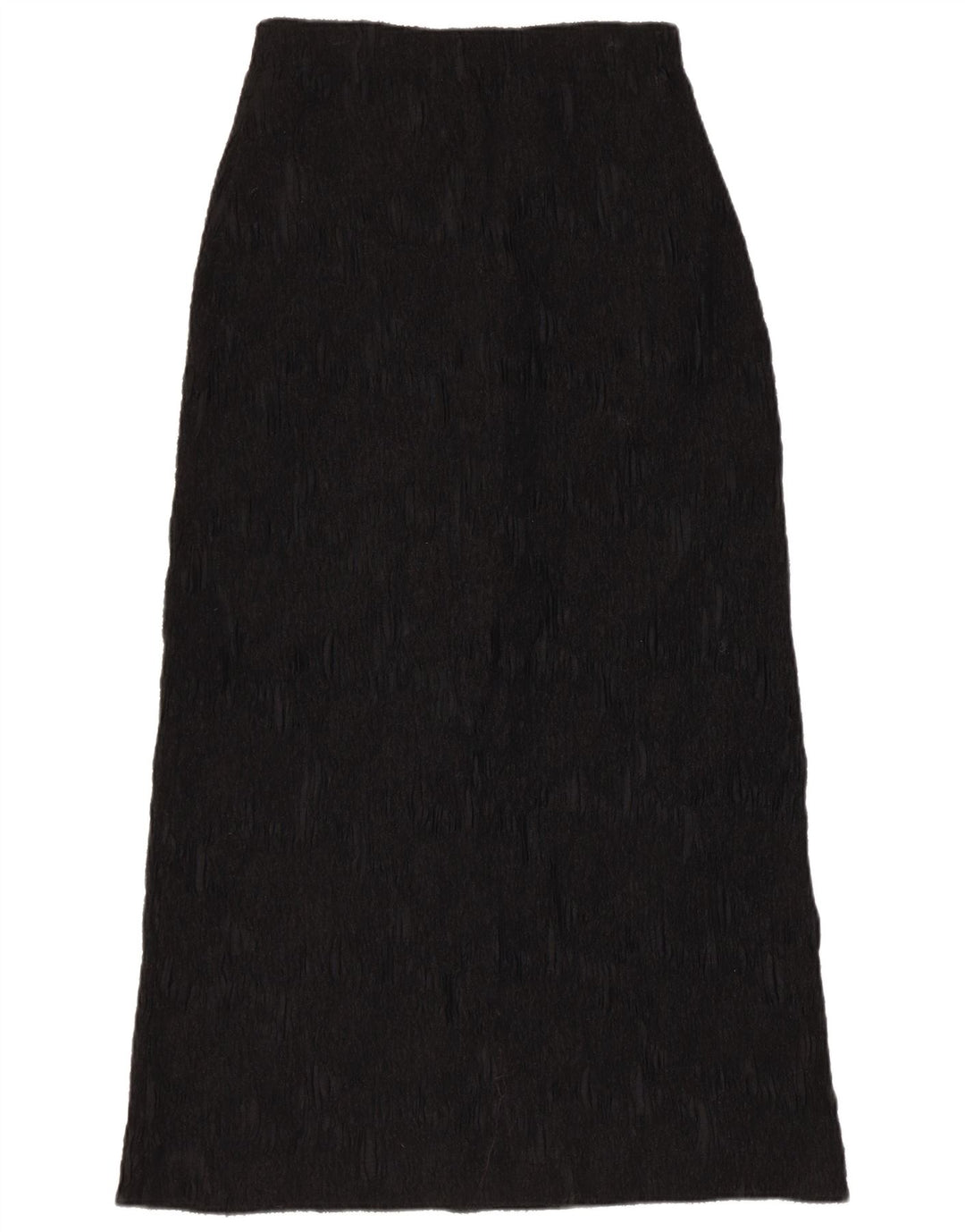 Sylvia Heise Womens Maxi Skirt UK 12 Medium W28  Black Viscose