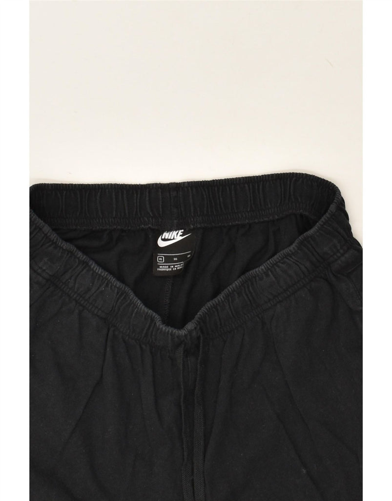 NIKE Womens Sport Shorts UK 18 XL Black Cotton Vintage Nike and Second-Hand Nike from Messina Hembry 