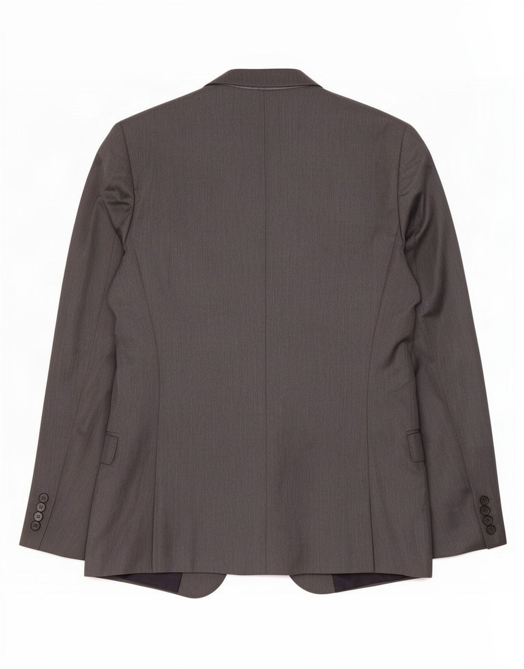 Zara Mens 2 Button Blazer Jacket EU 48 Medium Grey Polyester