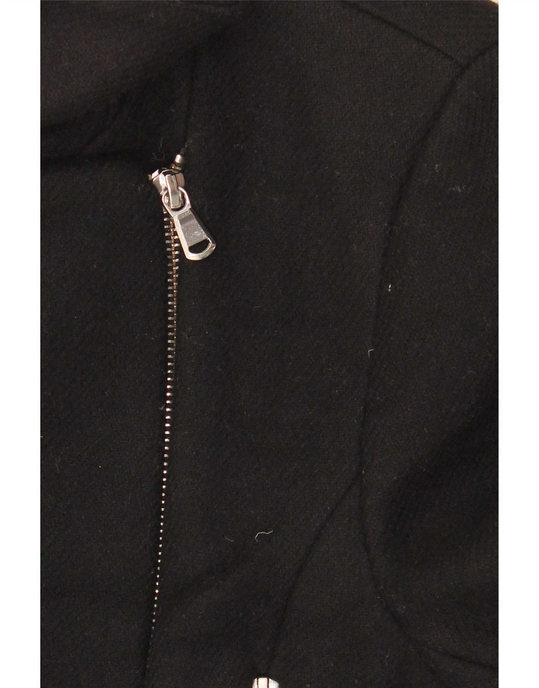 Zara Womens Overcoat UK 14 Large Black