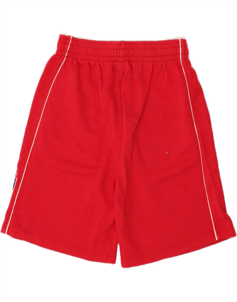 REEBOK Mens Graphic Sport Shorts Small Red Cotton | Vintage Reebok | Thrift | Second-Hand Reebok | Used Clothing | Messina Hembry 