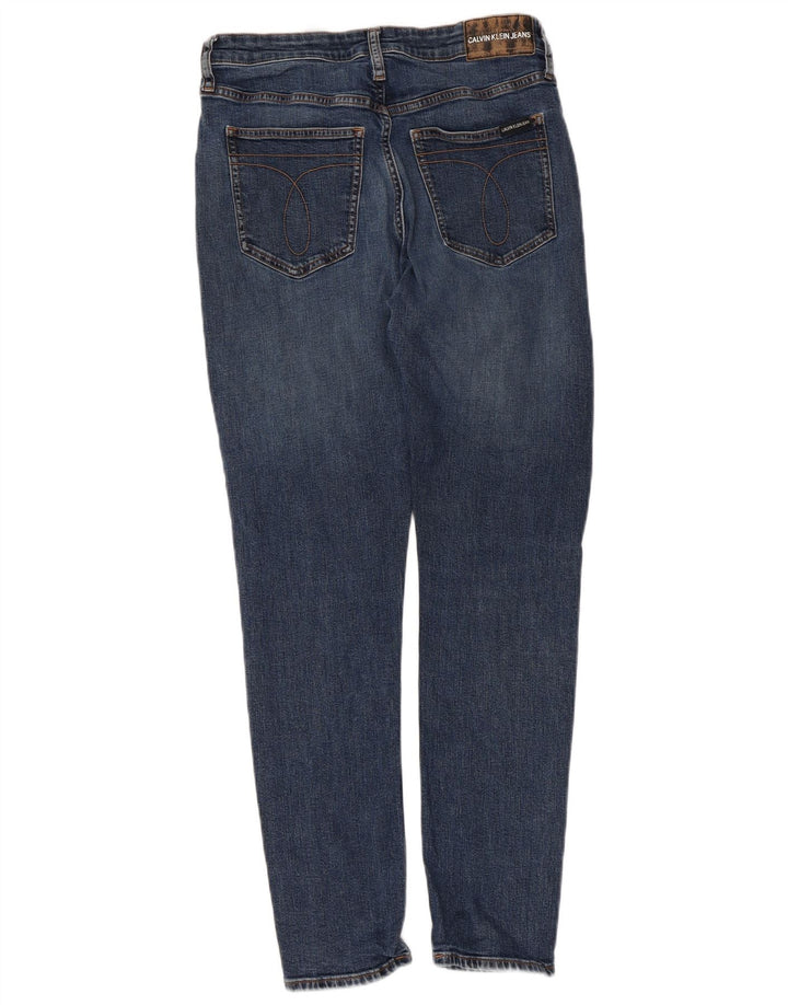 Calvin Klein Womens Skinny Jeans W29 L30 Blue