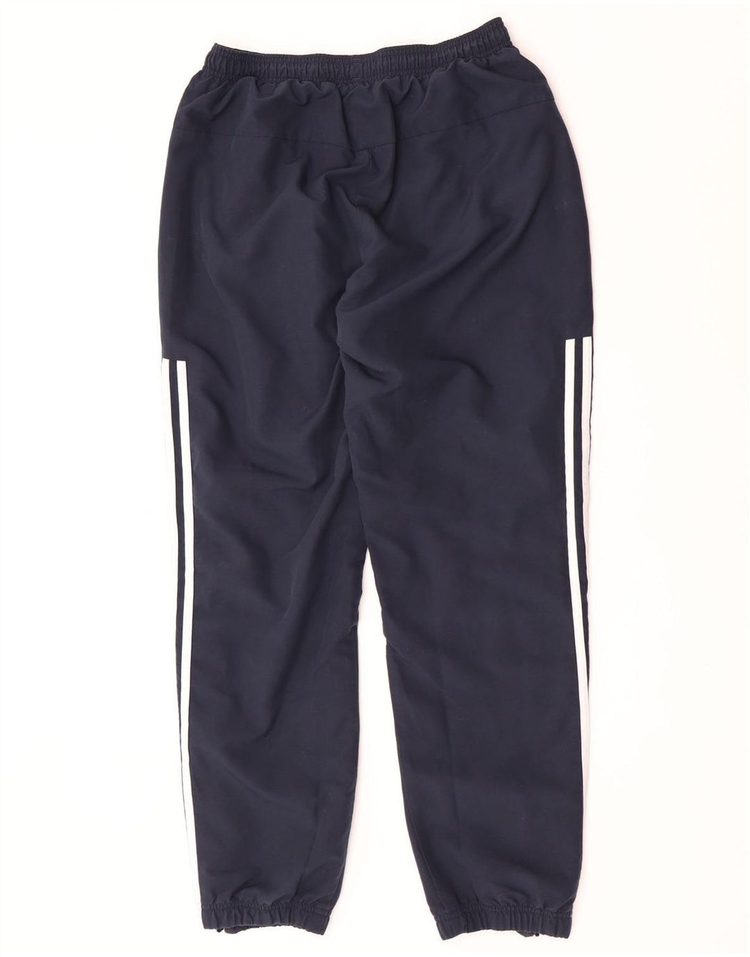 Adidas Mens Tracksuit Trousers Joggers Medium Navy Blue Polyester