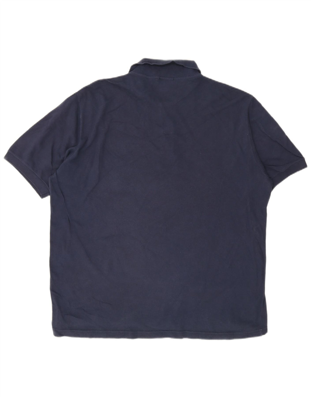 Trussardi Mens Polo Shirt XL Navy Blue Cotton