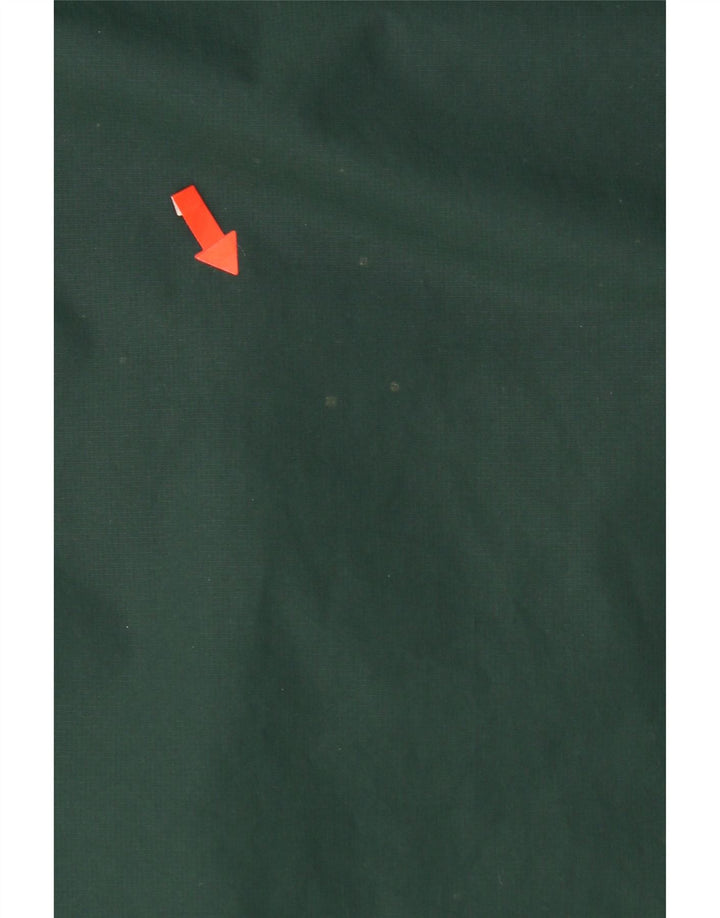 Fat Face Mens Hooded Windbreaker Jacket UK 40 Large Green Polyester