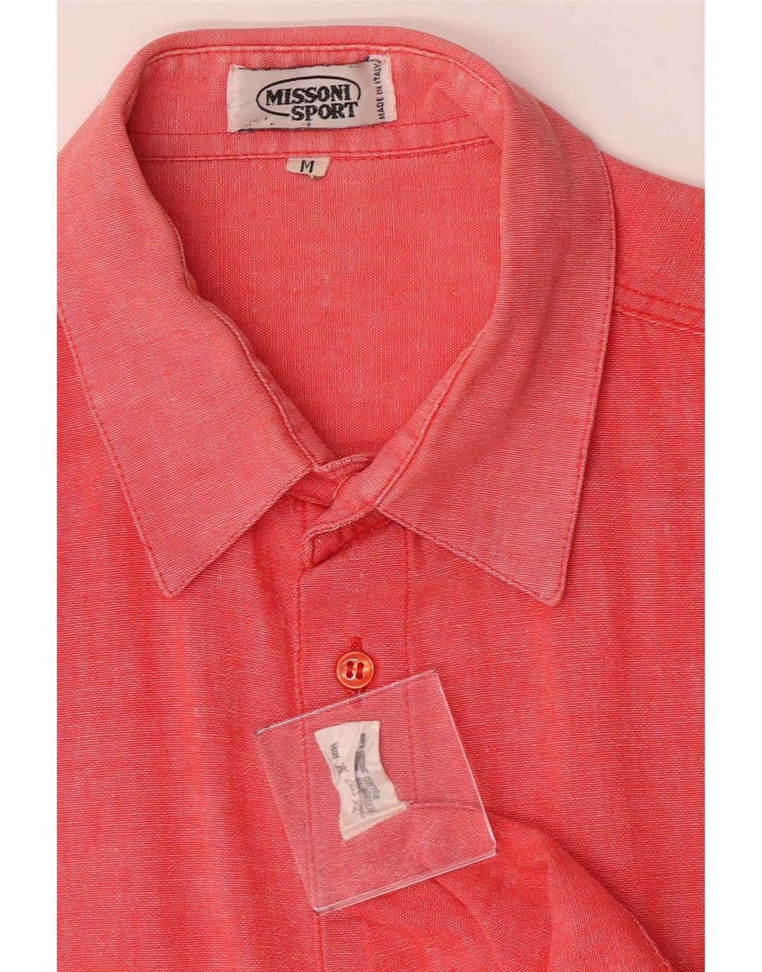 Missoni Sport Mens Shirt Medium Pink Cotton