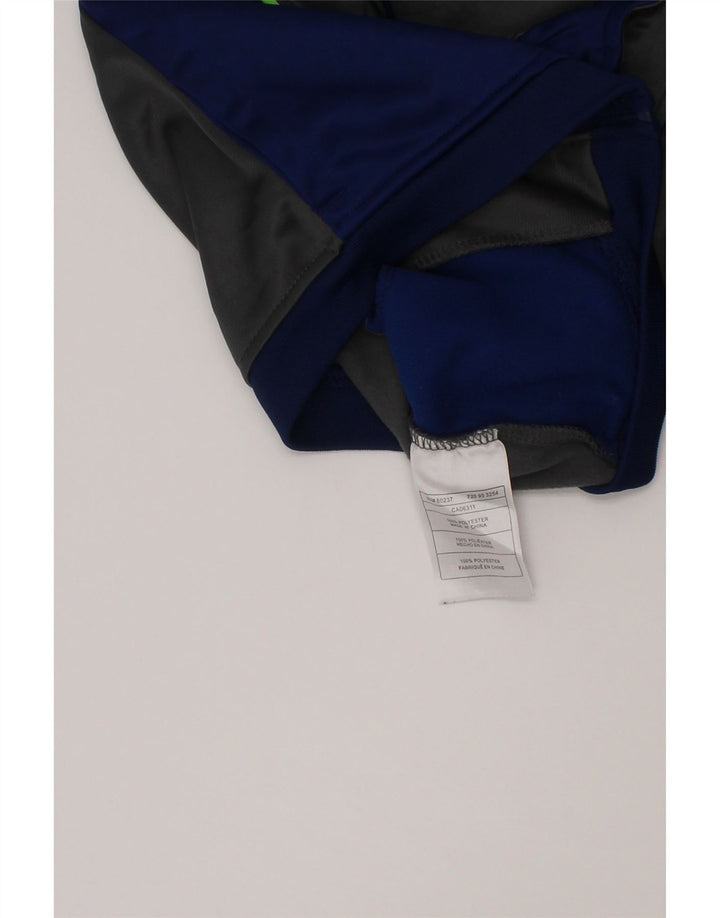 Puma Baby Boys Graphic Tracksuit Top Jacket 6-9 Months Grey Colourblock