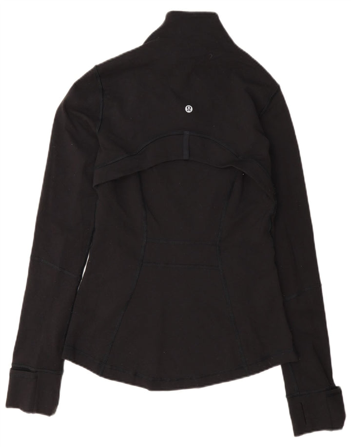Lululemon Womens Tracksuit Top Jacket US 4 Small Black