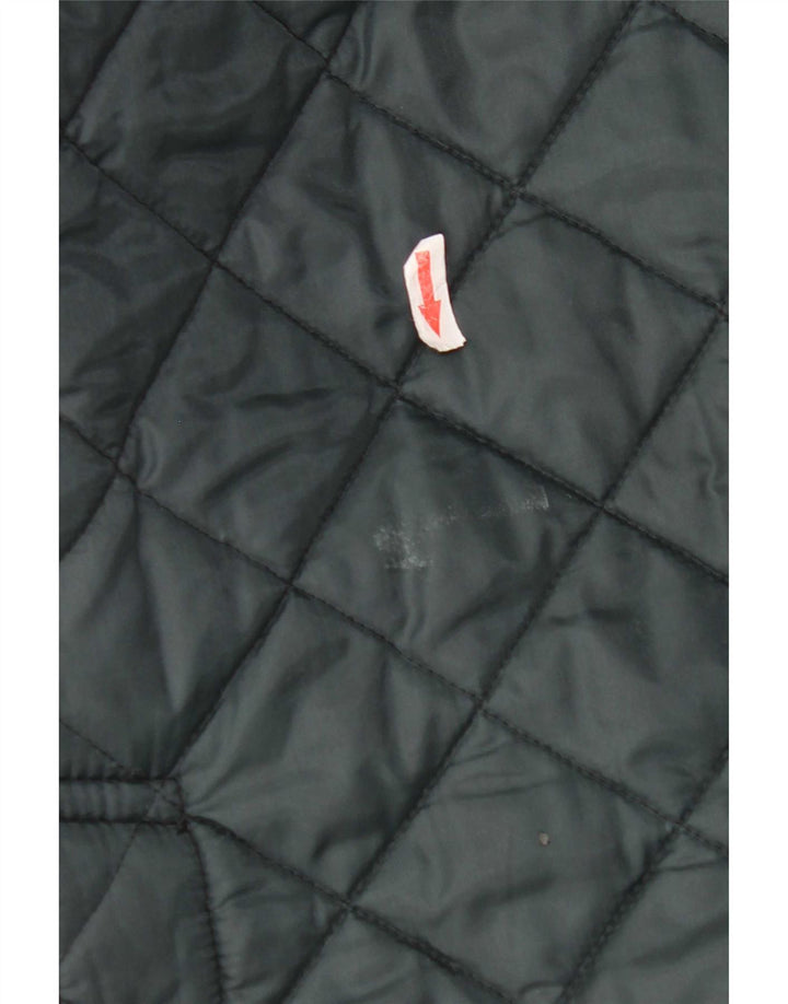 Henri Lloyd Mens Quilted Jacket UK 36 Small Green Nylon
