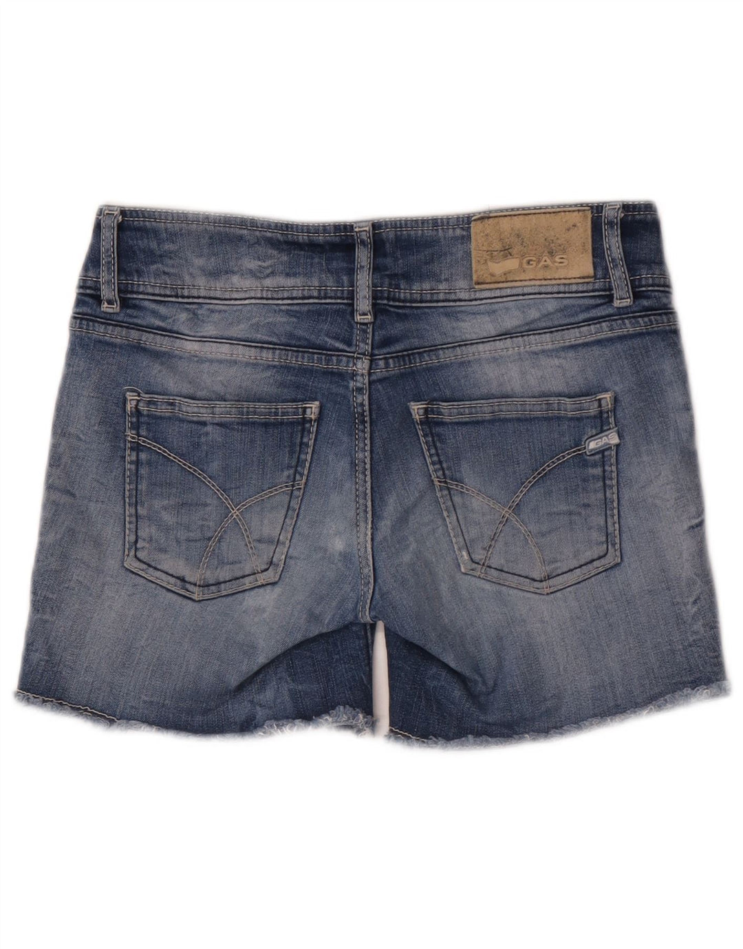 GUESS Womens Denim Shorts W26 Small Blue Cotton