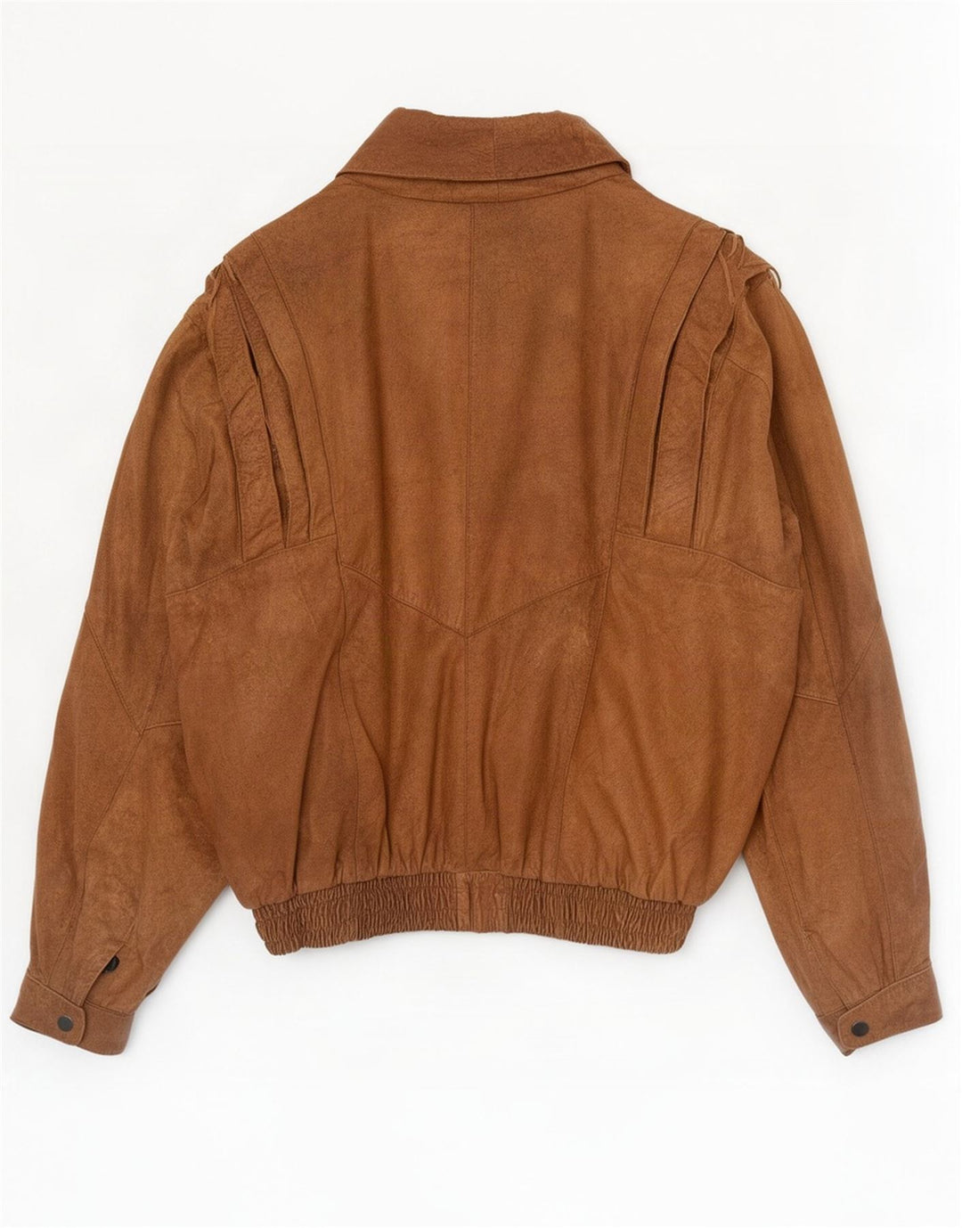 Vintage Mens Leather Jacket UK 40 Large Brown