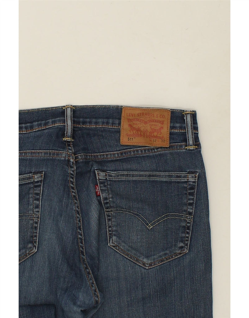 LEVI'S Mens 511 Slim Jeans W32 L32 Blue Cotton | Vintage Levi's | Thrift | Second-Hand Levi's | Used Clothing | Messina Hembry 