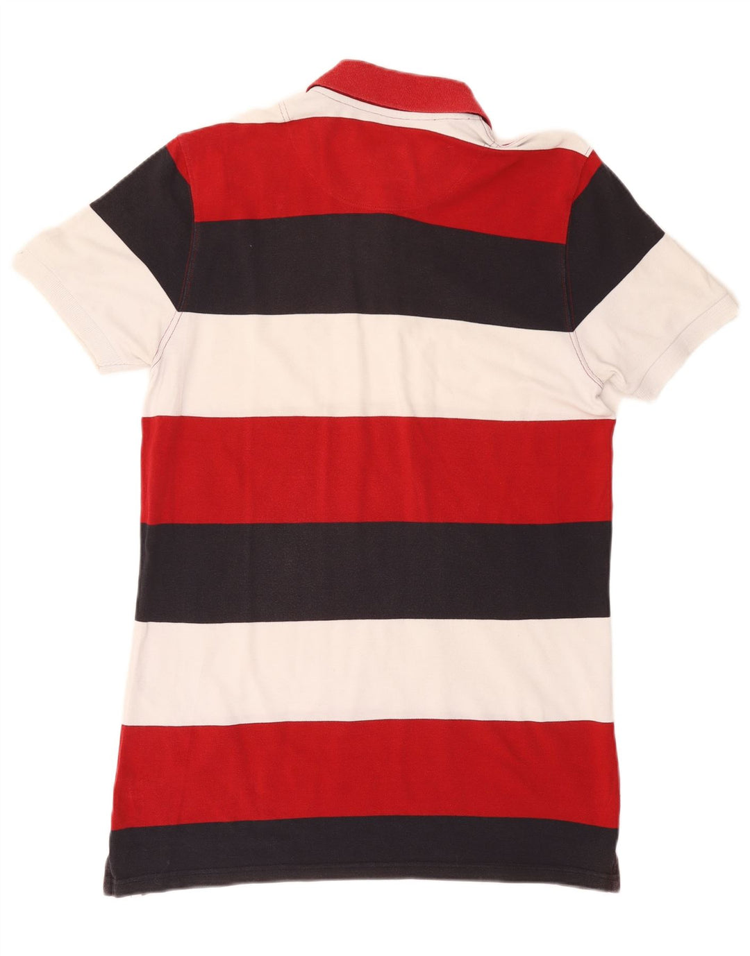 Murphy & Nye Mens Regular Fit Polo Shirt Large Multicoloured Striped Cotton