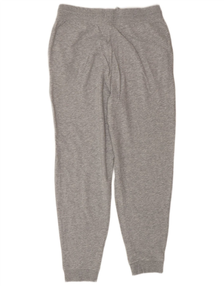 Marks & Spencer Womens Tracksuit Trousers Joggers UK 12 Medium  Grey Cotton