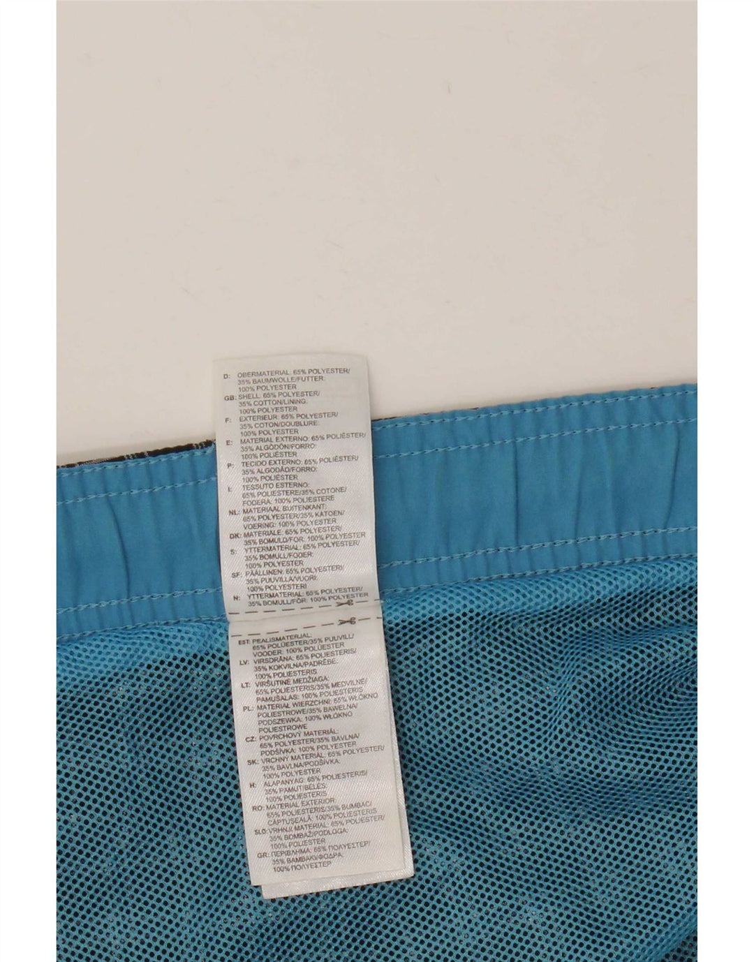Adidas Mens Swimming Shorts XL Black Check Polyester
