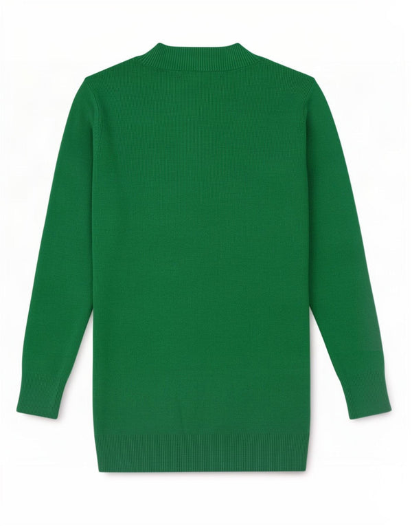 Marks & Spencer Womens V-Neck Jumper Sweater UK 10 Small Green Viscose