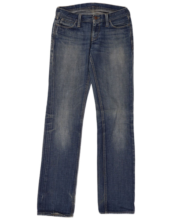 Meltin' Pot Womens Slim Jeans W27 L33 Blue Cotton