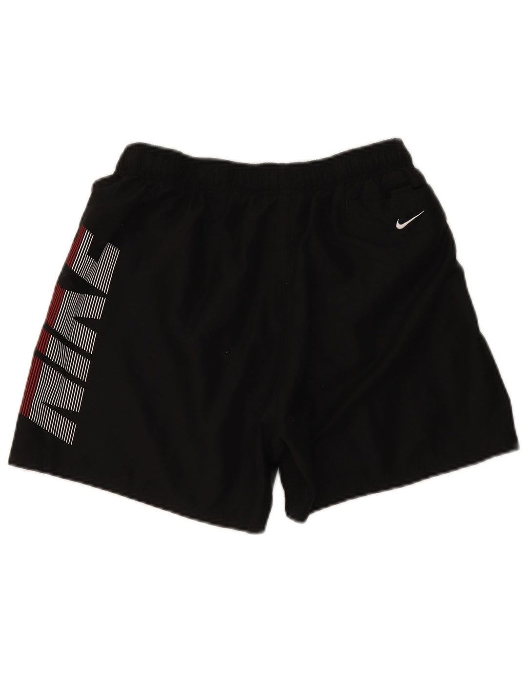 Nike Mens Dri Fit Graphic Sport Shorts Large Black Polyester