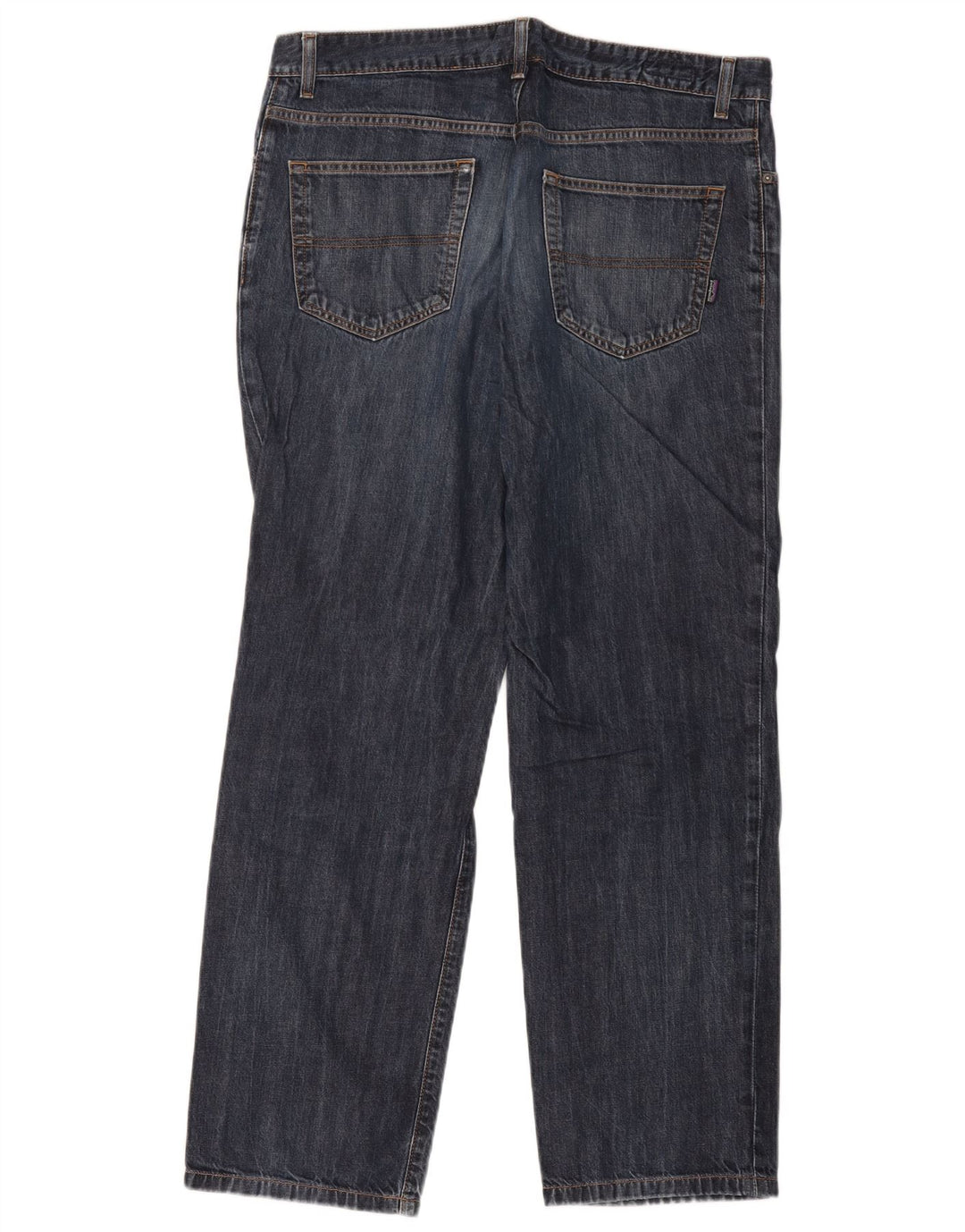 Patagonia Mens Straight Jeans W38 L31 Blue Cotton