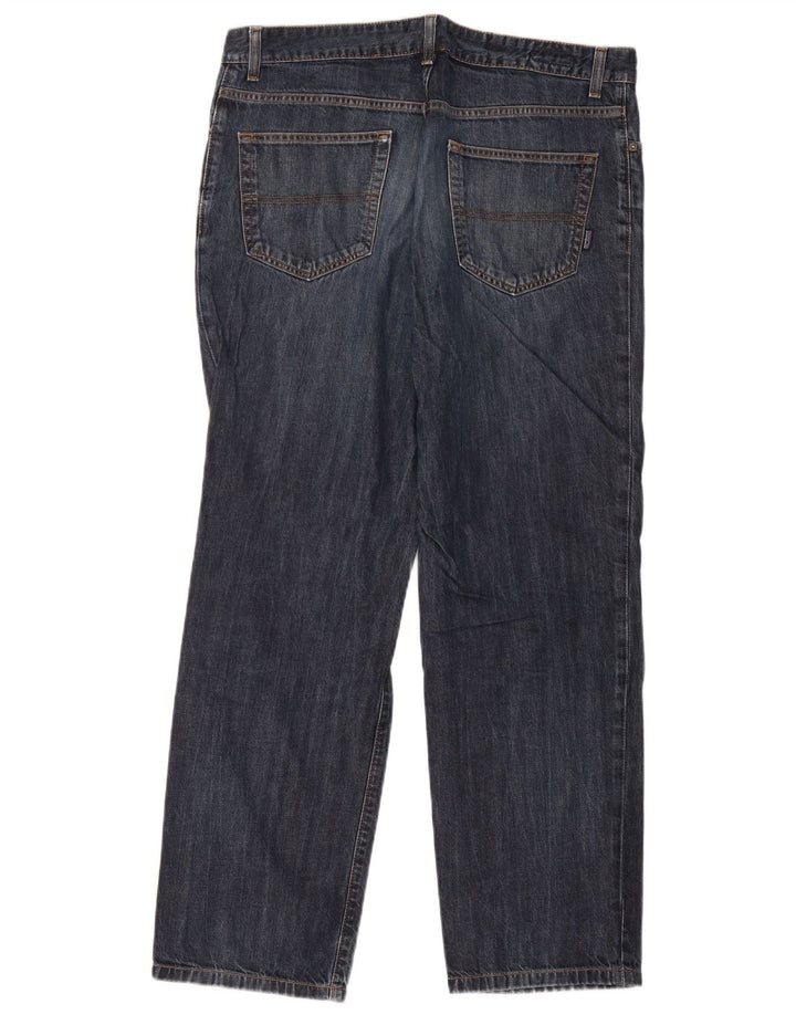 Patagonia Mens Straight Jeans W38 L31 Blue Cotton