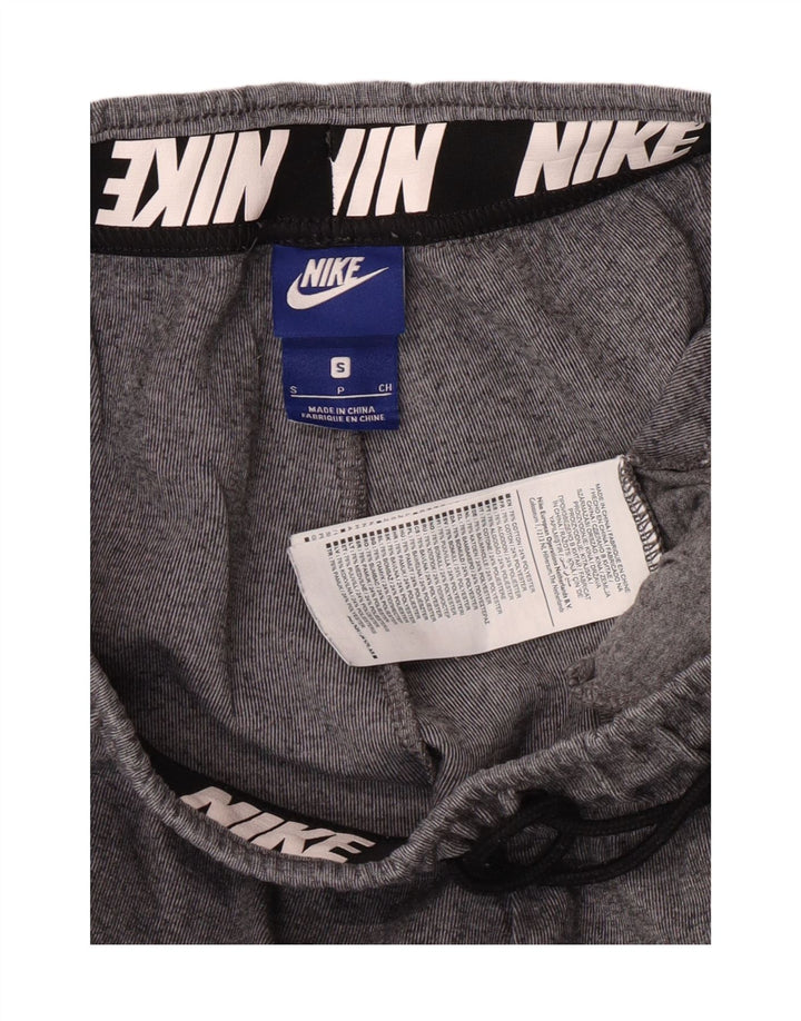 NIKE Mens Graphic Tracksuit Trousers Joggers Small  Grey Cotton Vintage Nike and Second-Hand Nike from Messina Hembry 