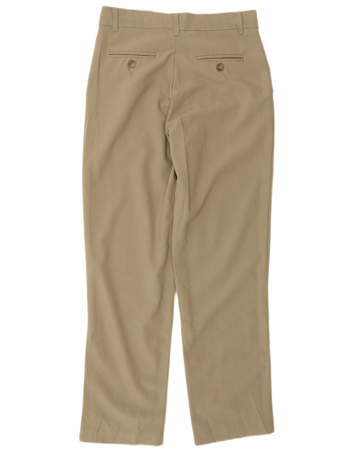 Izod Boys Regular Fit Chino Trousers 13-14 Years W26 L28 Beige Polyester