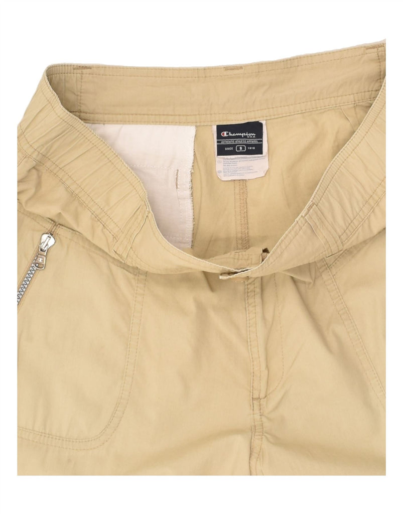 CHAMPION Mens Cargo Shorts Small W34 Beige Cotton | Vintage Champion | Thrift | Second-Hand Champion | Used Clothing | Messina Hembry 