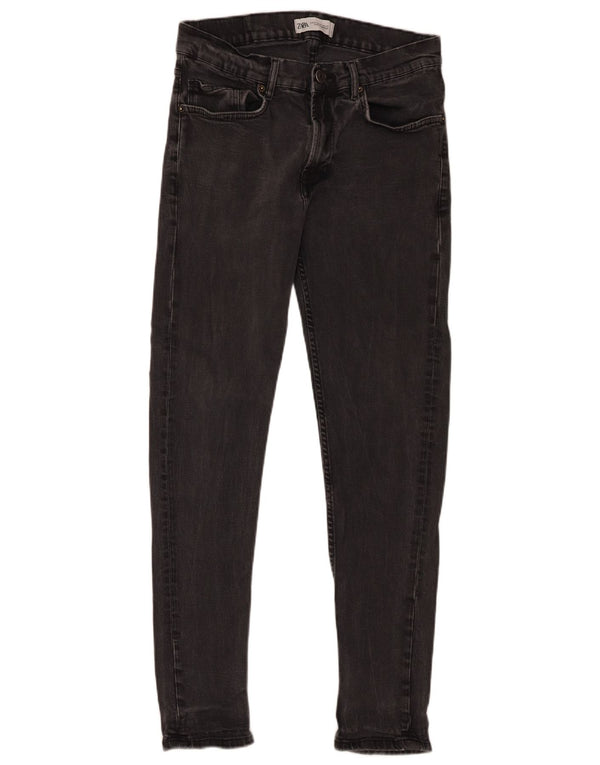Zara Mens Skinny Jeans EU 42 Large W32 L30 Grey