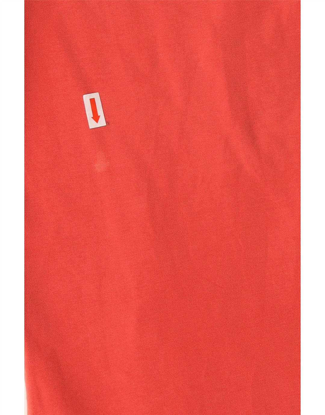 ADIDAS Womens Graphic Hoodie Jumper UK 14 Medium Orange