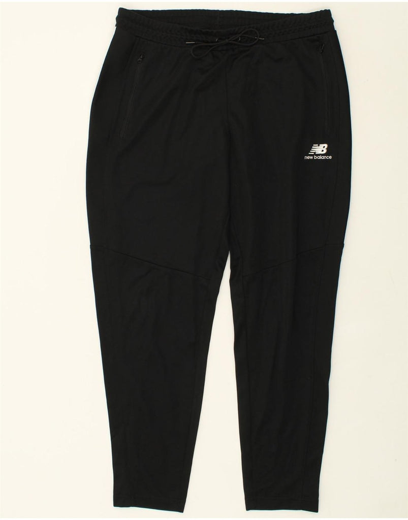 NEW BALANCE Mens Tracksuit Trousers XL  Black Cotton | Vintage New Balance | Thrift | Second-Hand New Balance | Used Clothing | Messina Hembry 