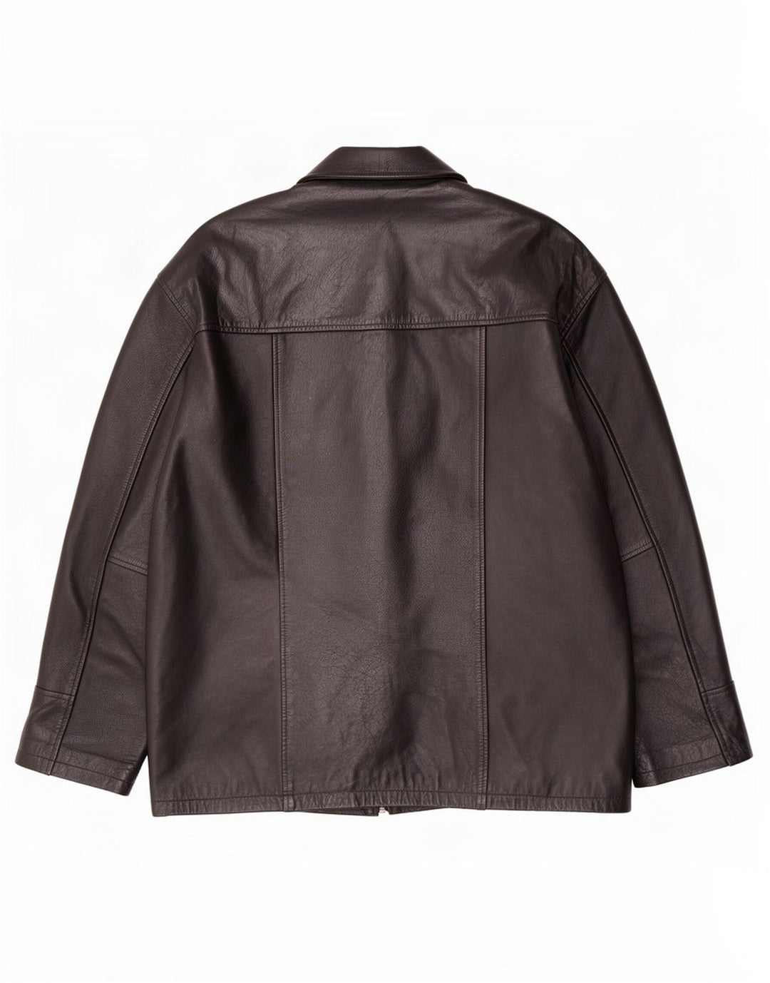 Akaso Mens Leather Jacket UK 38 Medium Black