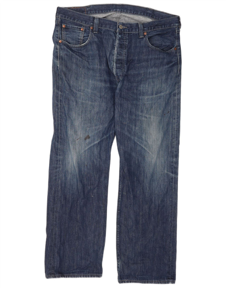 Levi's Mens Straight Jeans W40 L32 Blue Classic