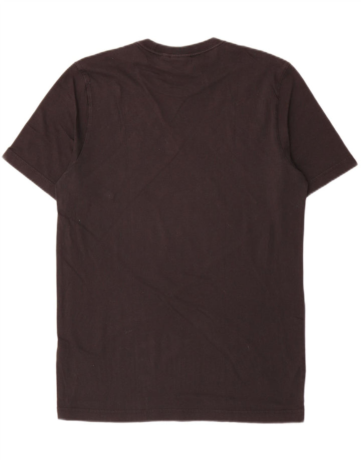 Adidas Mens T-Shirt Top Small Black Cotton