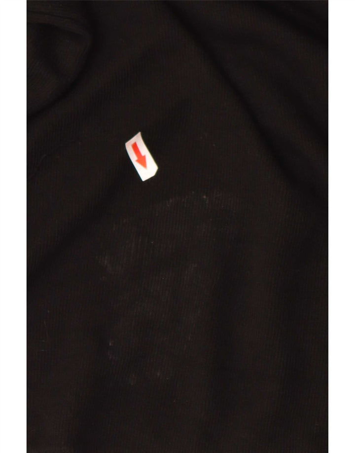 Zara Womens Oversized Maxi Dress UK 10 Small Black Polyester