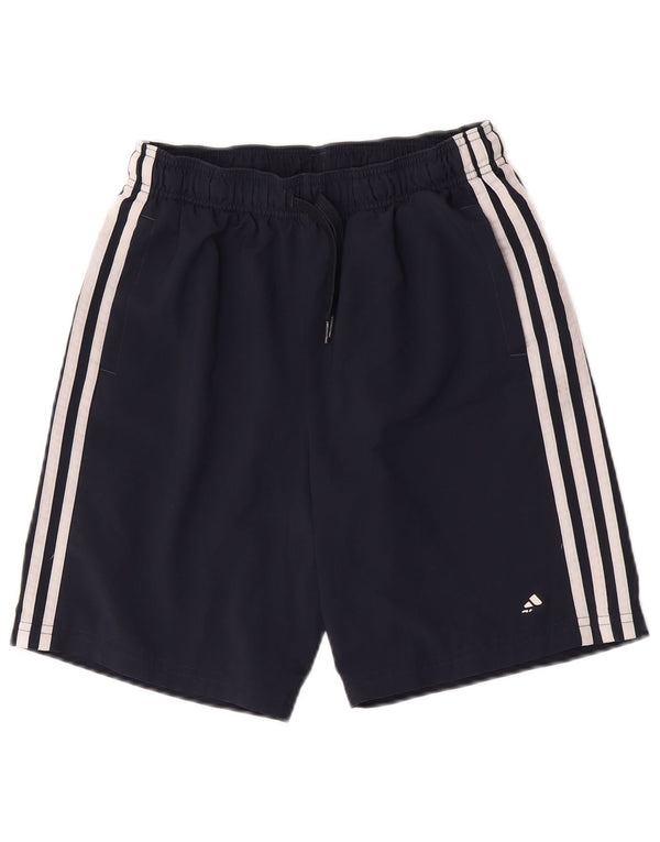 Adidas Boys Aeroready Sport Shorts 13-14 Years Navy Blue Polyester