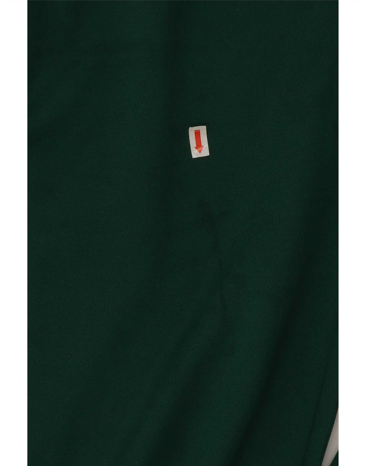 Adidas Mens Tracksuit Trousers Joggers Large Green Polyester