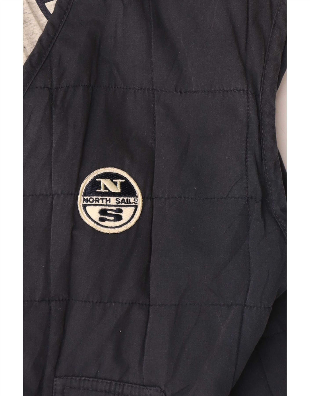 North Sails Mens Quilted Gilet UK 36 Small Navy Blue
